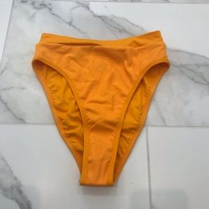 LSpace Ribbed High wasted Swim Bottoms-Brand New